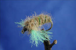 Bubble Head Blue and Silver Fly - Fishing Flies with Fish4Flies Europe